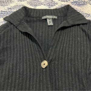 Forever 21 Ribbed Collar shirt with button .
